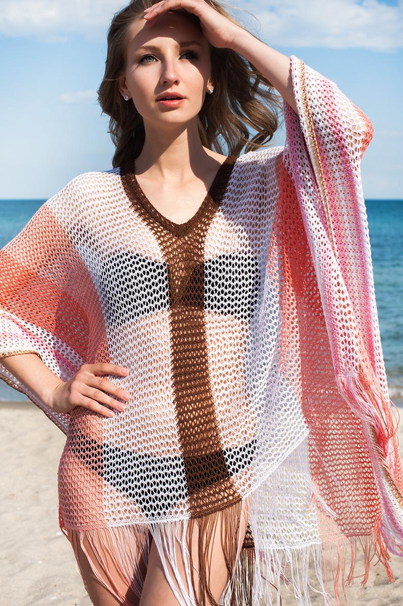 F4835-1 Summer Beach Cover Ups